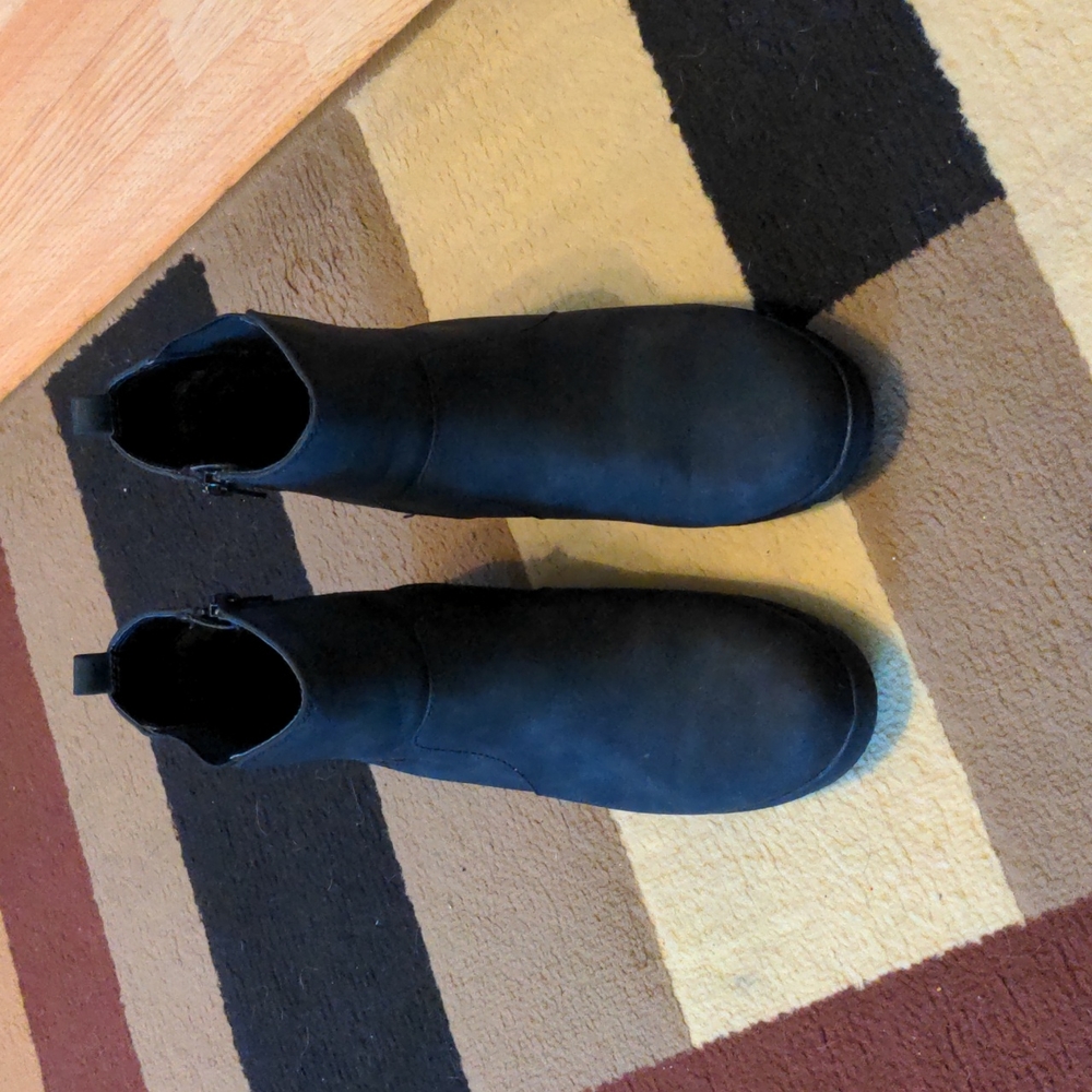 Ladies wedge booties